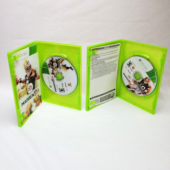Madden Football NFL 11 Madden NFL 12 Microsoft Xbox 360 2010 Bundle Video Games - Picture 3 of 3